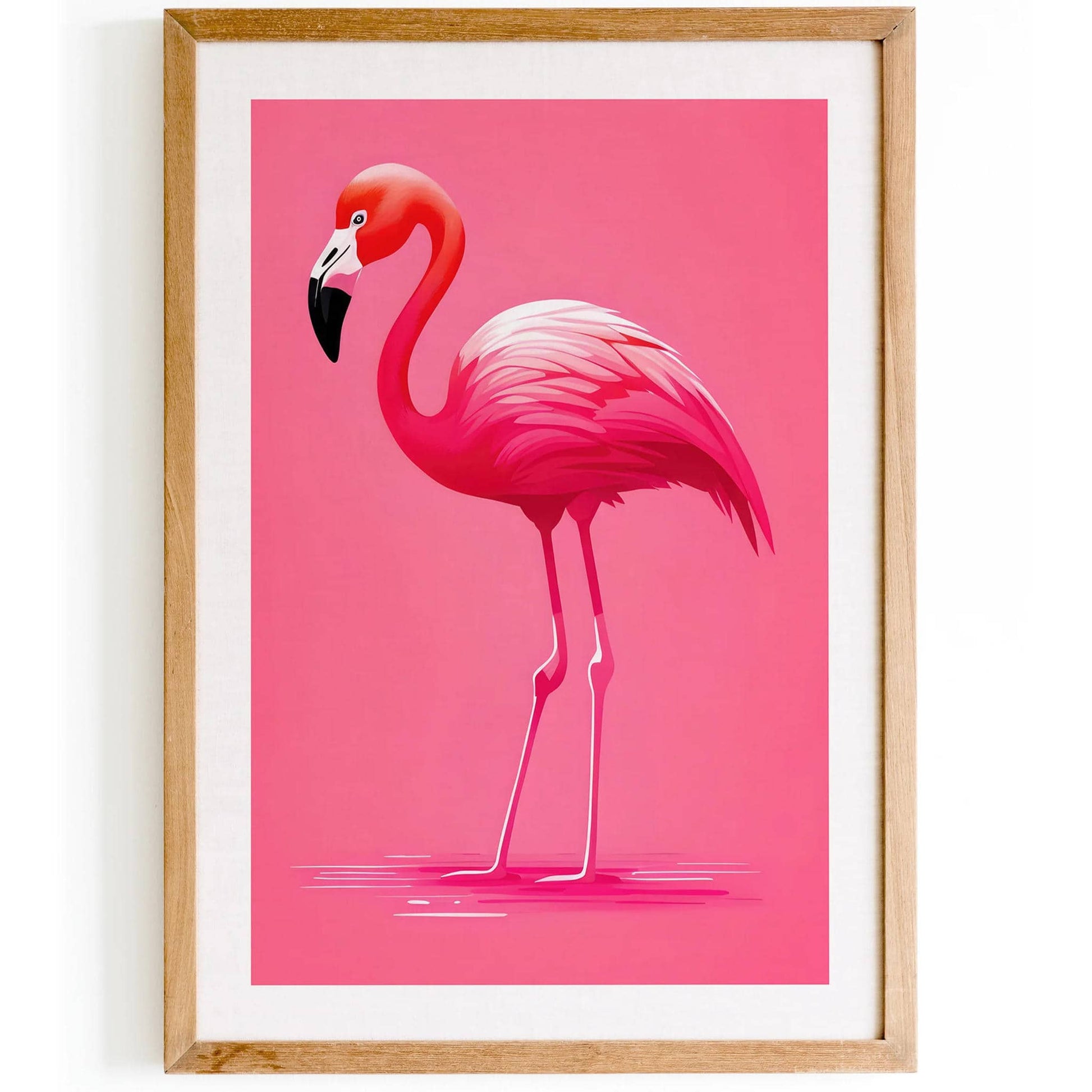 Pink Flamingo Wall Art - HypeSheriff