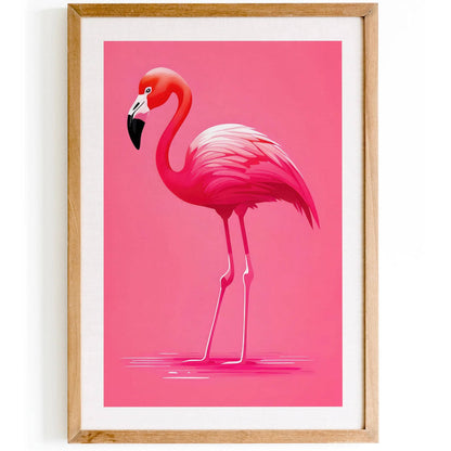 Pink Flamingo Wall Art - HypeSheriff