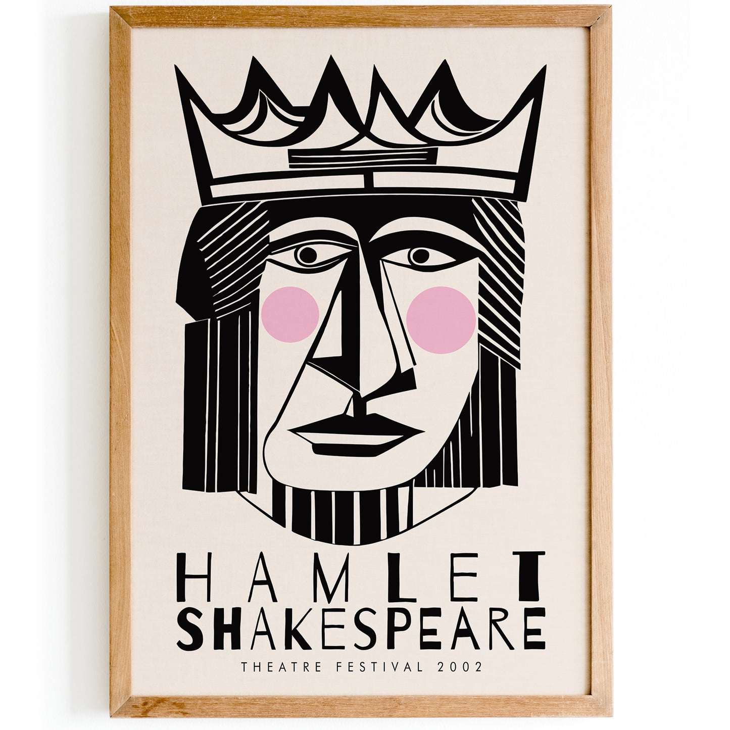 Hamlet Shakespeare Theatre Poster