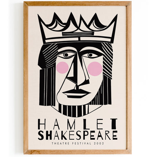 Hamlet Shakespeare Theatre Poster