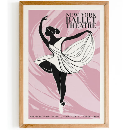 NYC Pink Ballet Poster