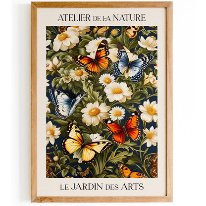 Victorian Nature Art Print inspired by William Morris