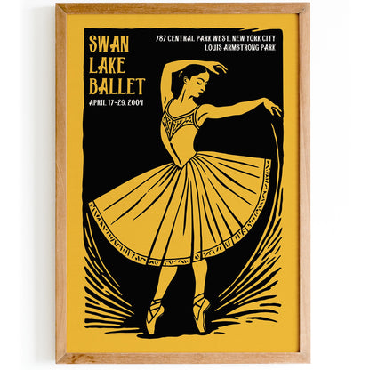 Swan Lake Ballet Poster 2026