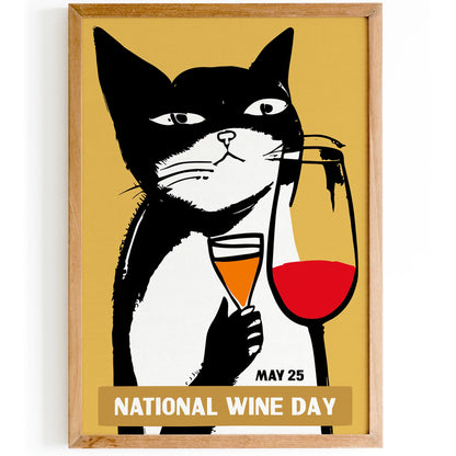 Wine Day Art Print