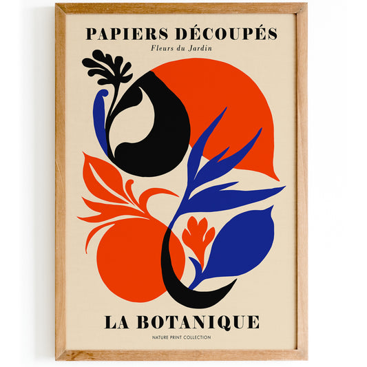 La Botanique Abstract Forms Print