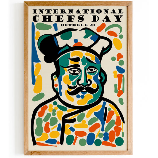 Honoring Culinary Masters Chefs Day Art Print