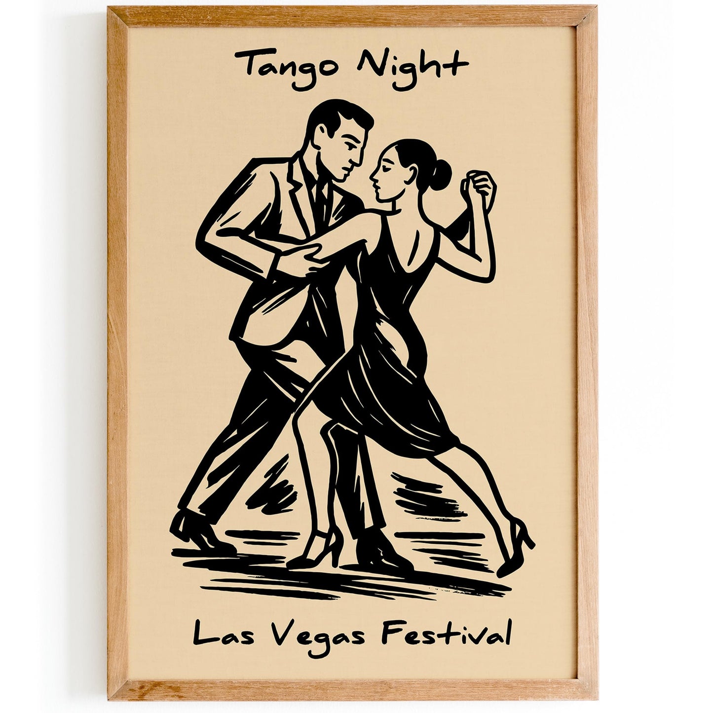 Tango Night Las Vegas Festival Poster