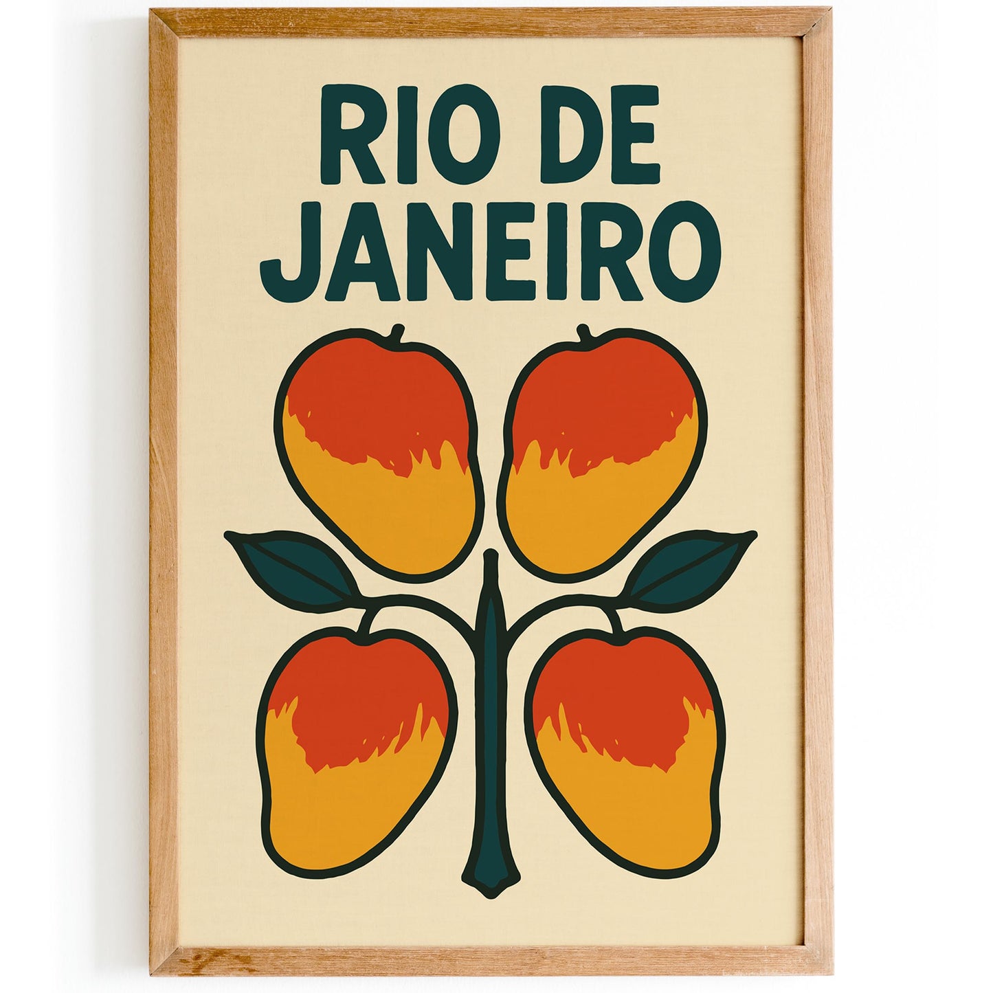 Rio Mango Bloom Poster