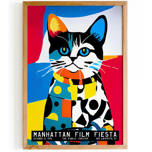 1992 NYC Film Festival Vintage Poster