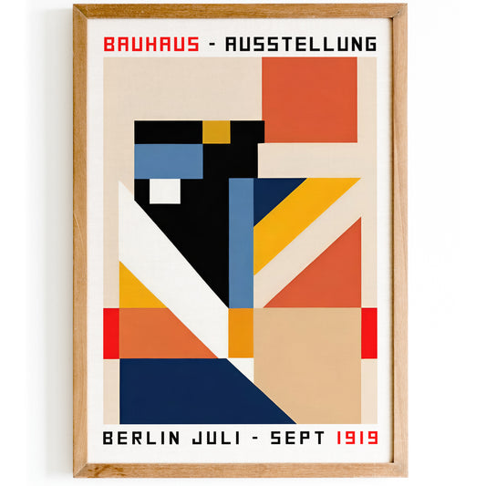 Neo-Bauhaus Chic Poster
