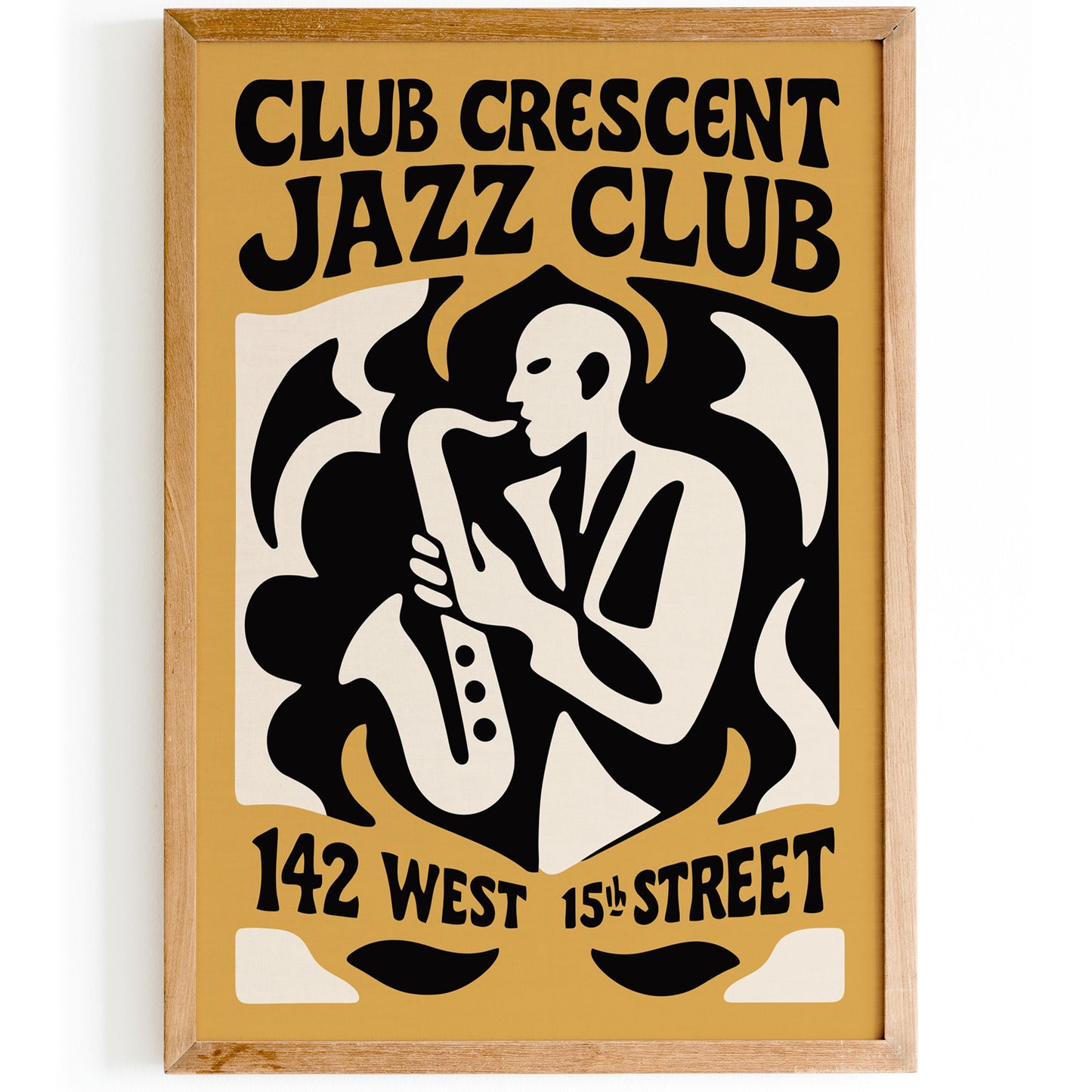 Crescent Jazz Club Night Poster