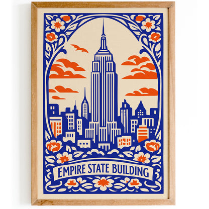 Empire State Building Poster