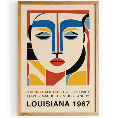 Surrealister Exhibition Louisiana Art Print