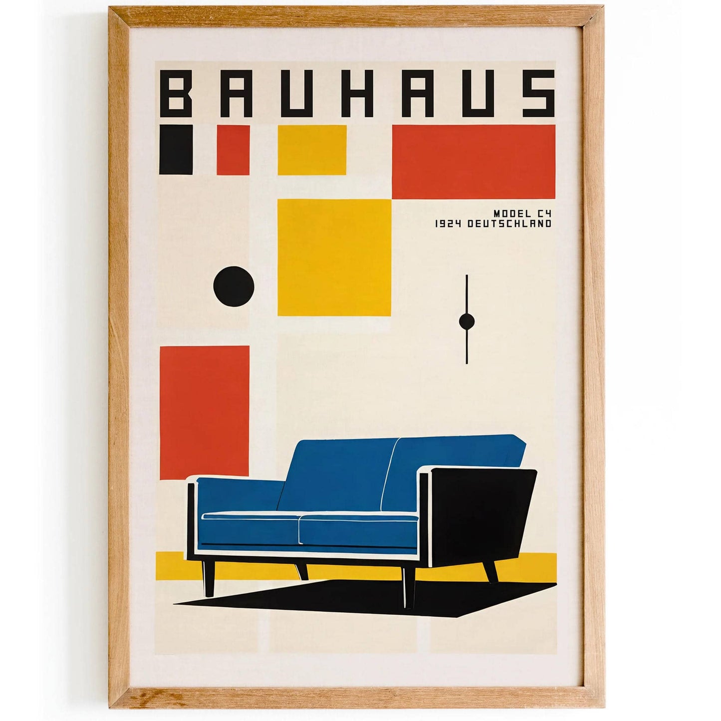 Bauhaus Interior Architecture Poster