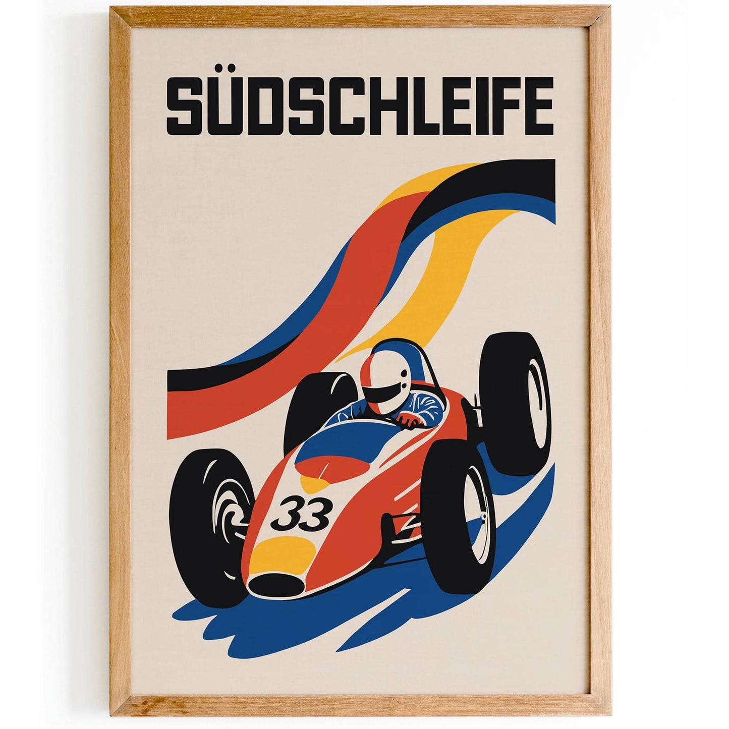 Nürburgring Südschleife Racetrack Poster