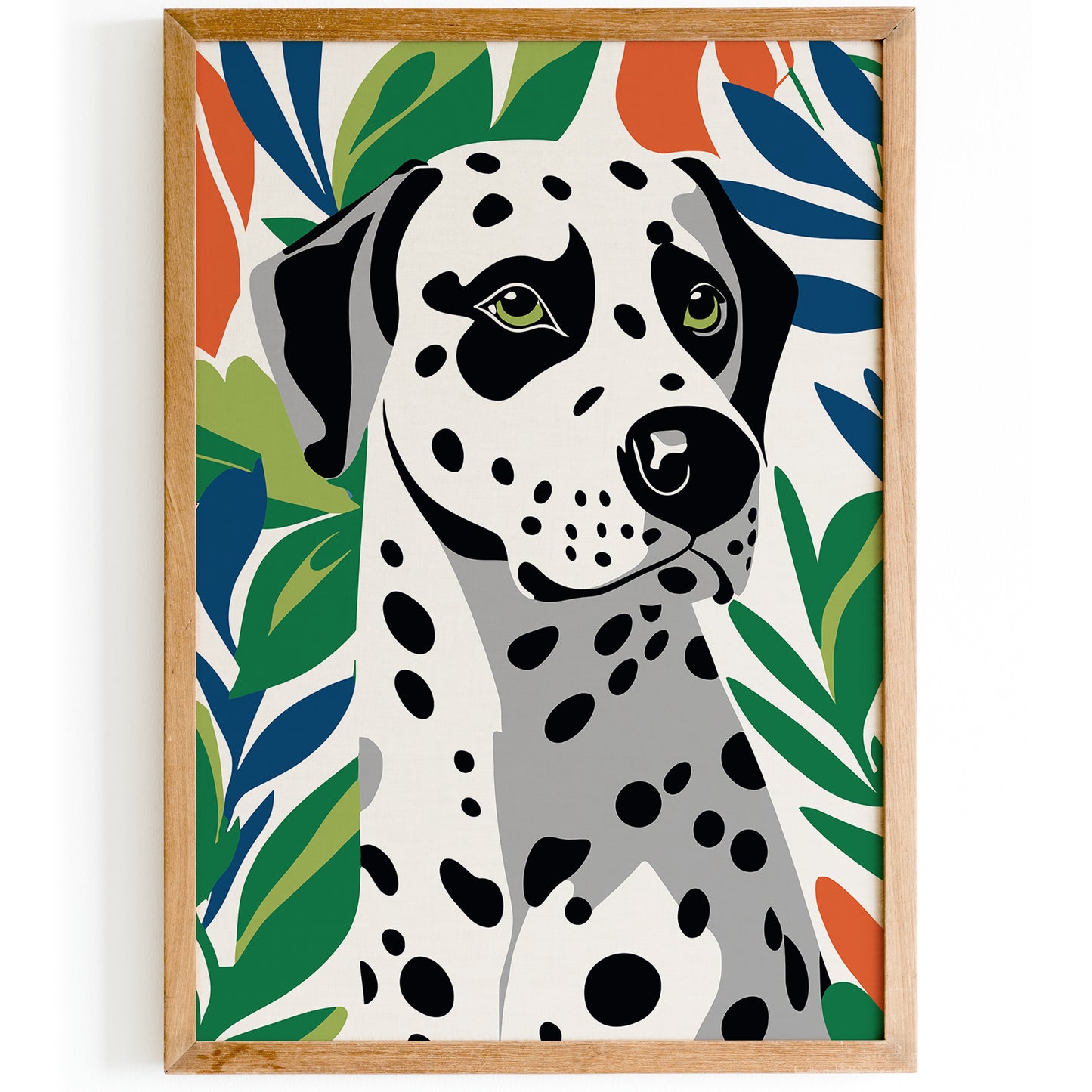 Dalmatian Dog Art Print Kids Room Wall Art