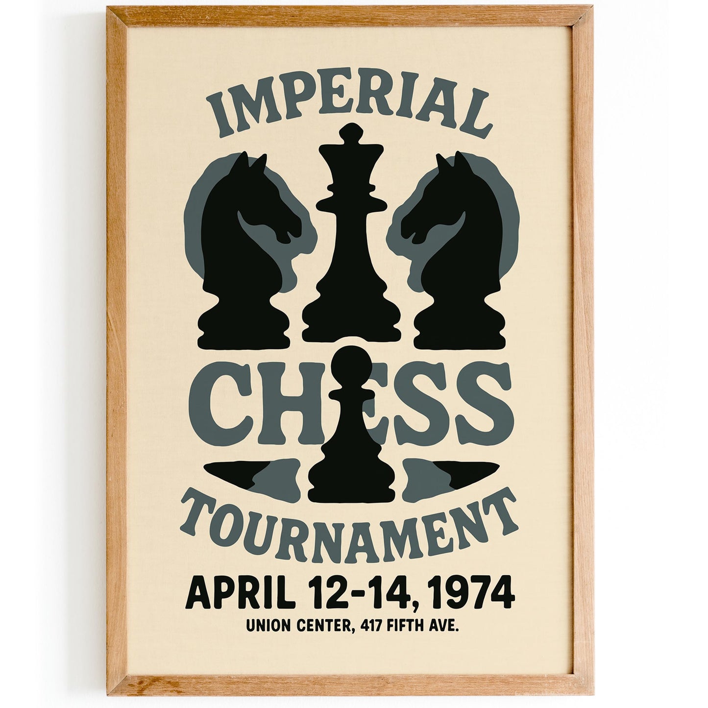 Chess Tournament Poster