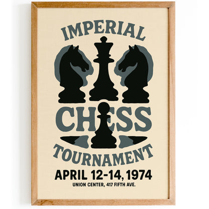 Chess Tournament Poster