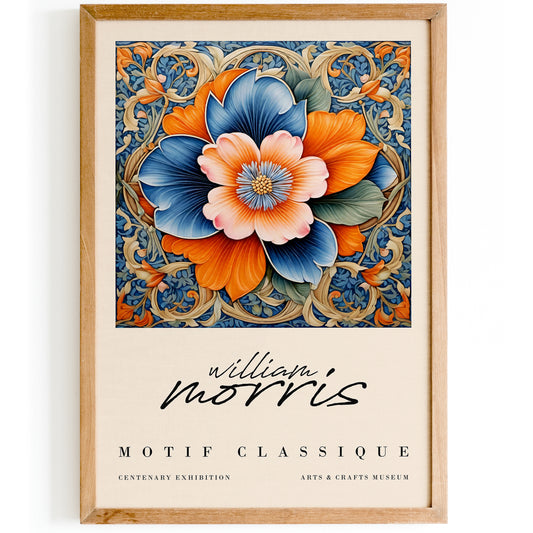 William Morris Botanical Luxury Art Print