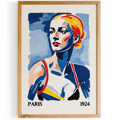 Paris Swimming Wall Art