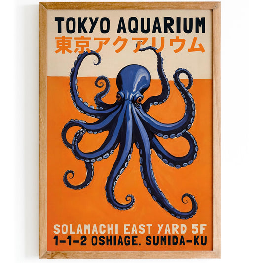 Tokyo Aquarium Poster Print