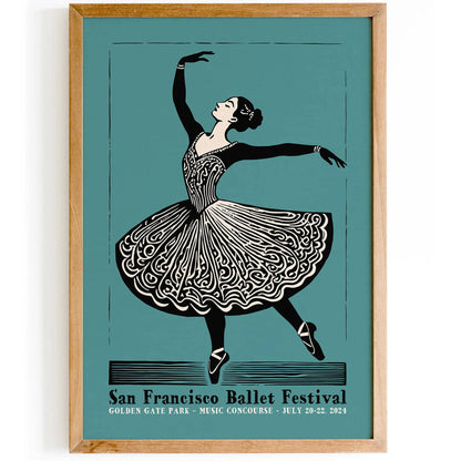San Francisco Ballet Poster Print