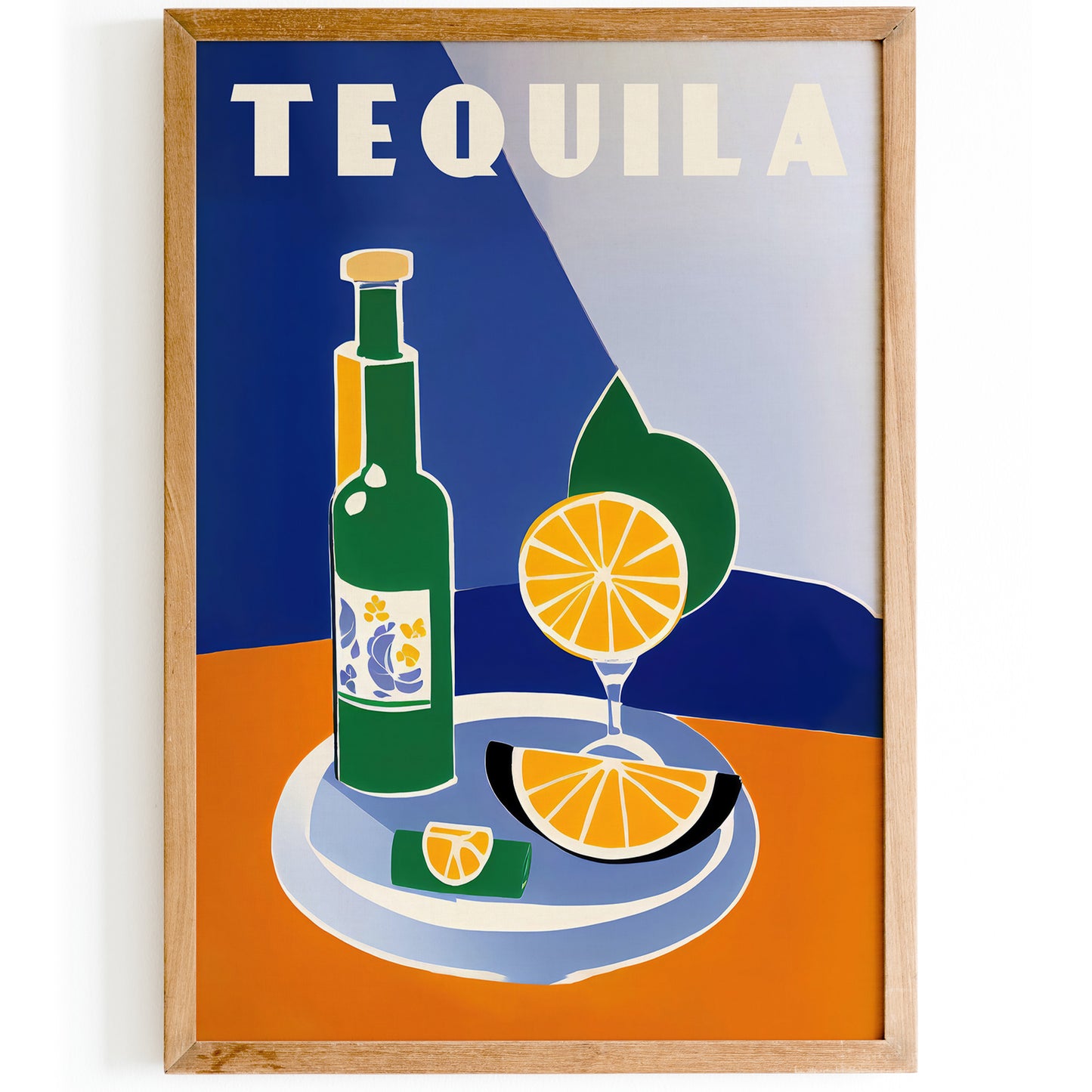 Tequila Retro Poster