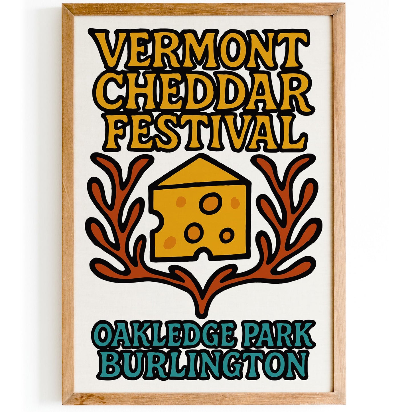 Vermont Cheddar Festival Poster