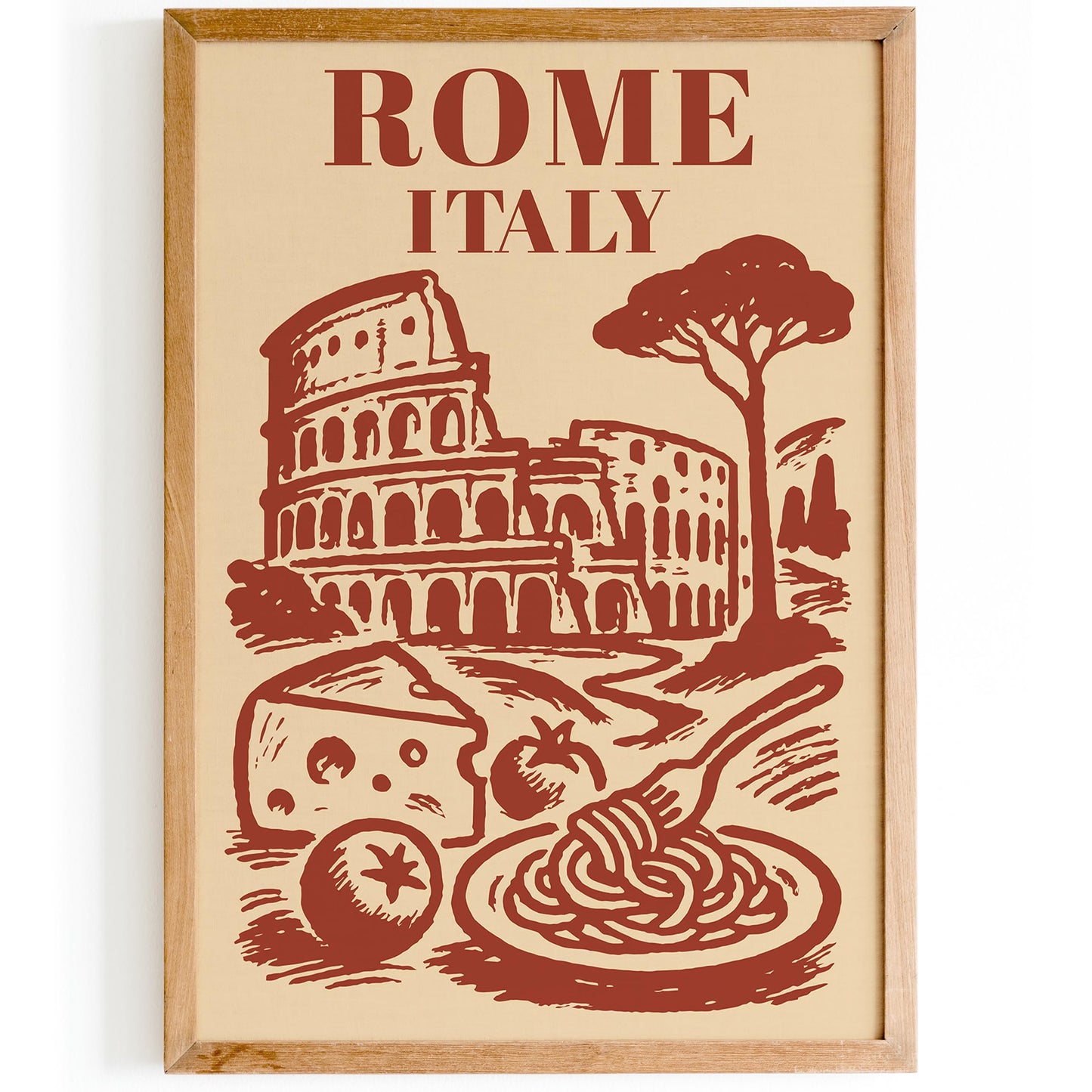 Rome Italy Poster 2026