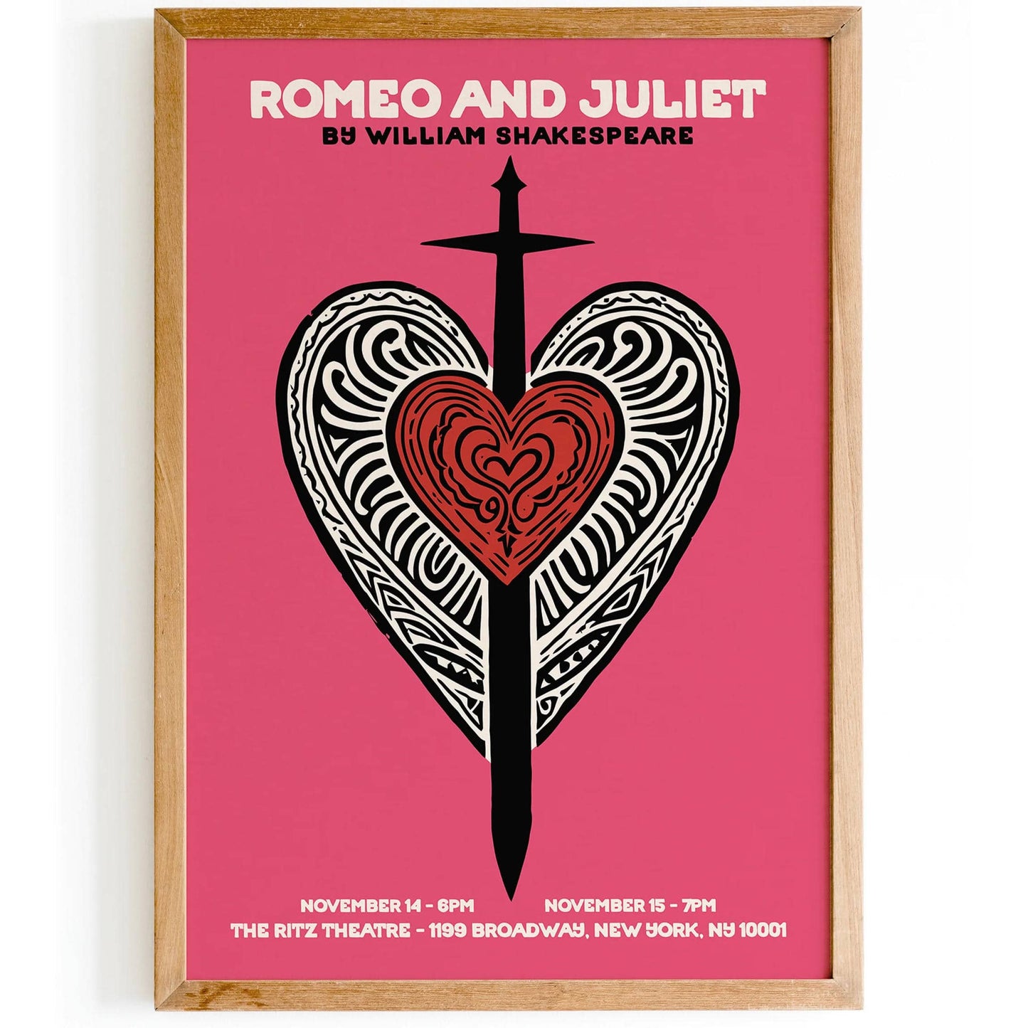 Bold Romeo and Juliet Art Print