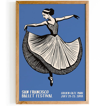San Francisco Ballet Festival 2018 Poster