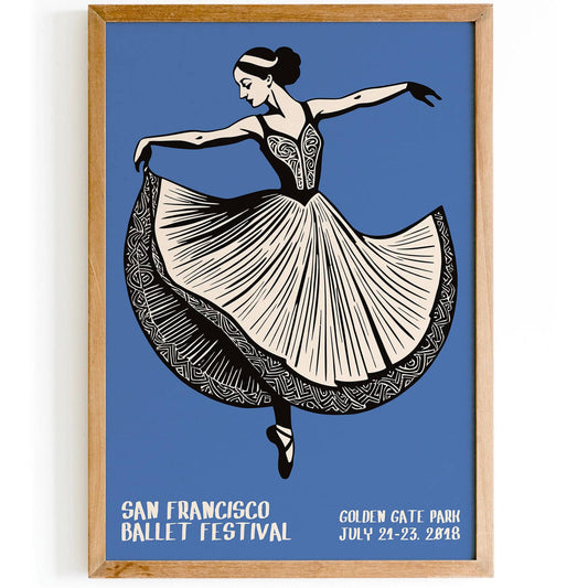 San Francisco Ballet Festival 2018 Poster