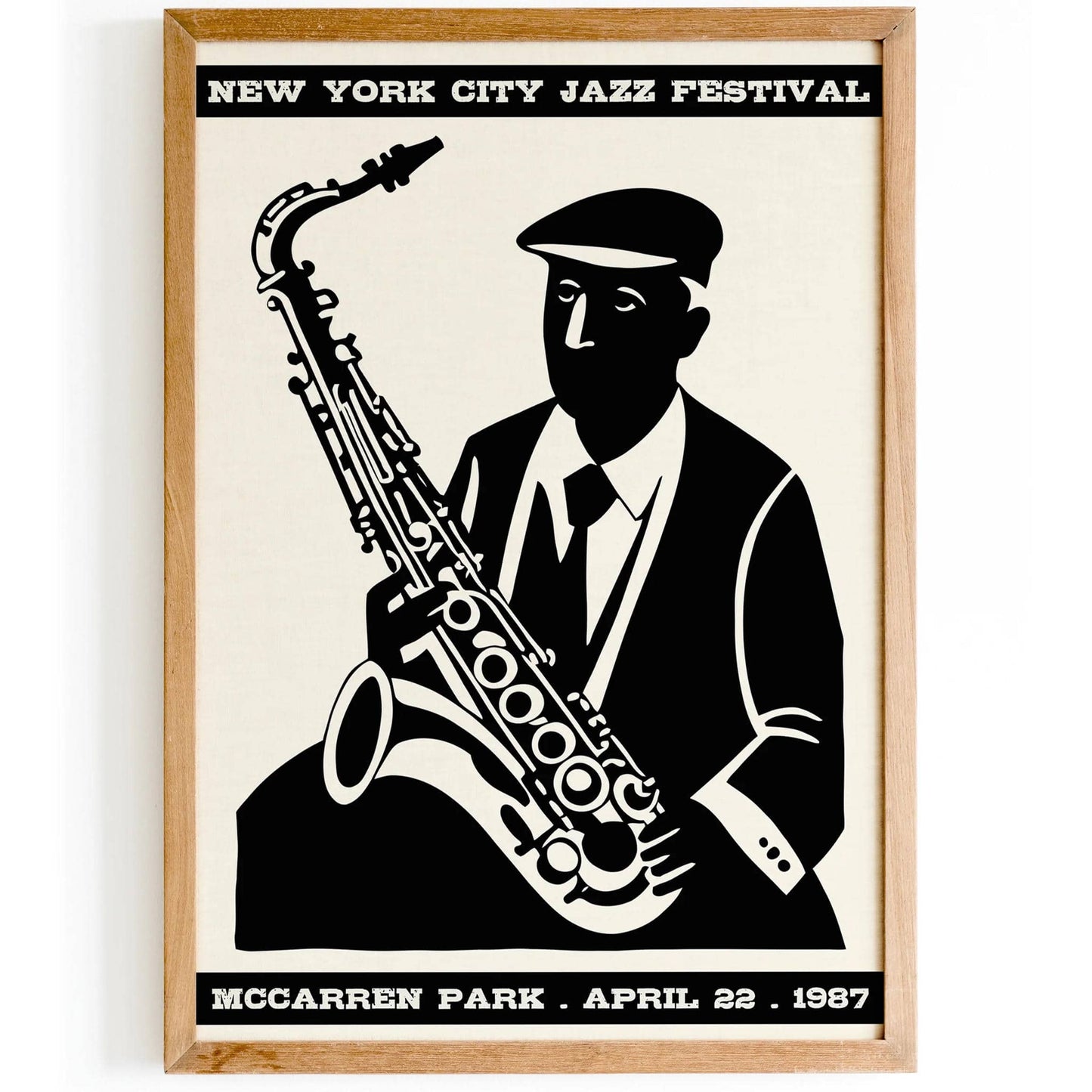 New York City Jazz Festival 1987 Poster