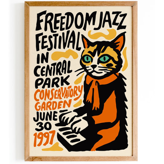 Freedom Jazz Festival Poster
