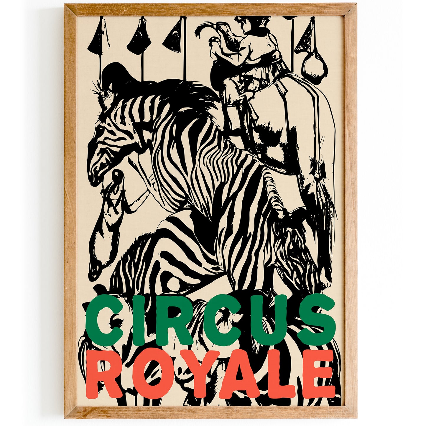 CIRCUS ROYALE - French Circus Vintage Poster