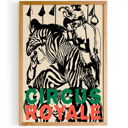 CIRCUS ROYALE - French Circus Vintage Poster