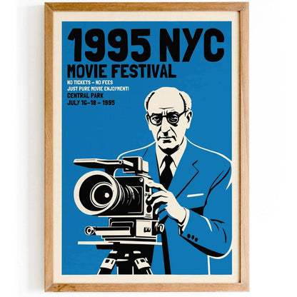 NYC Movie Festival 1995 Poster Print