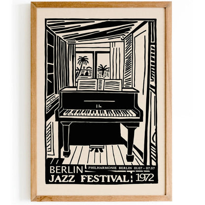 Berlin Jazz Festival 1972 Poster