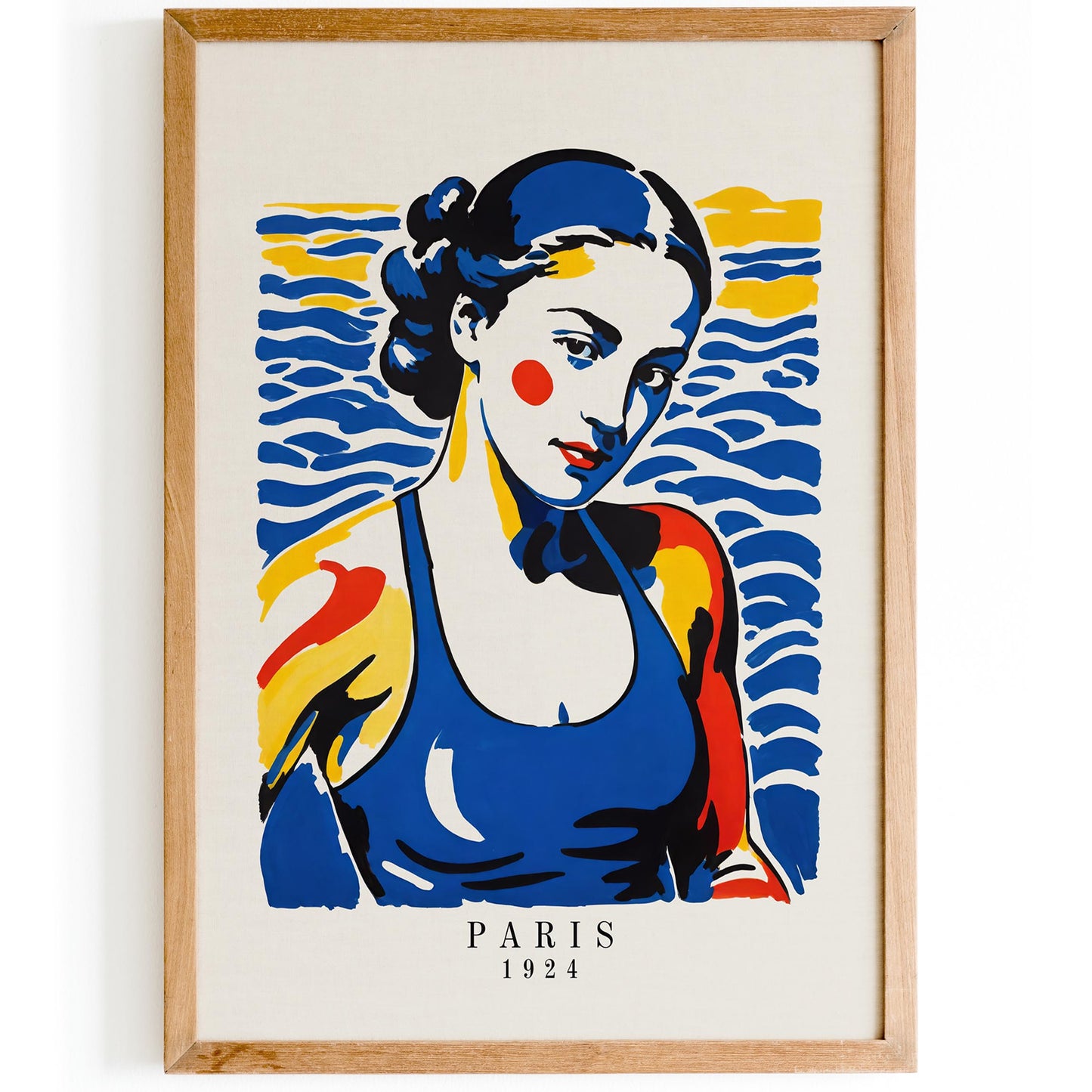 Paris 1924 Retro Poster