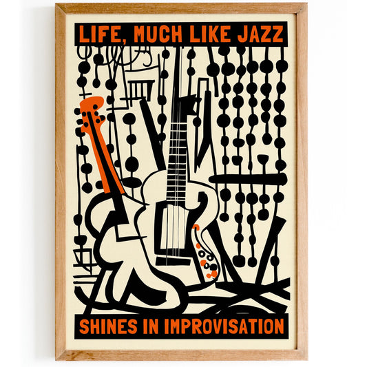 Jazz Improvisation Wall Art