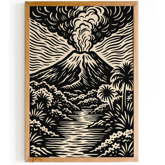 Etna Sicily Poster - Etna Volcano Wall Art