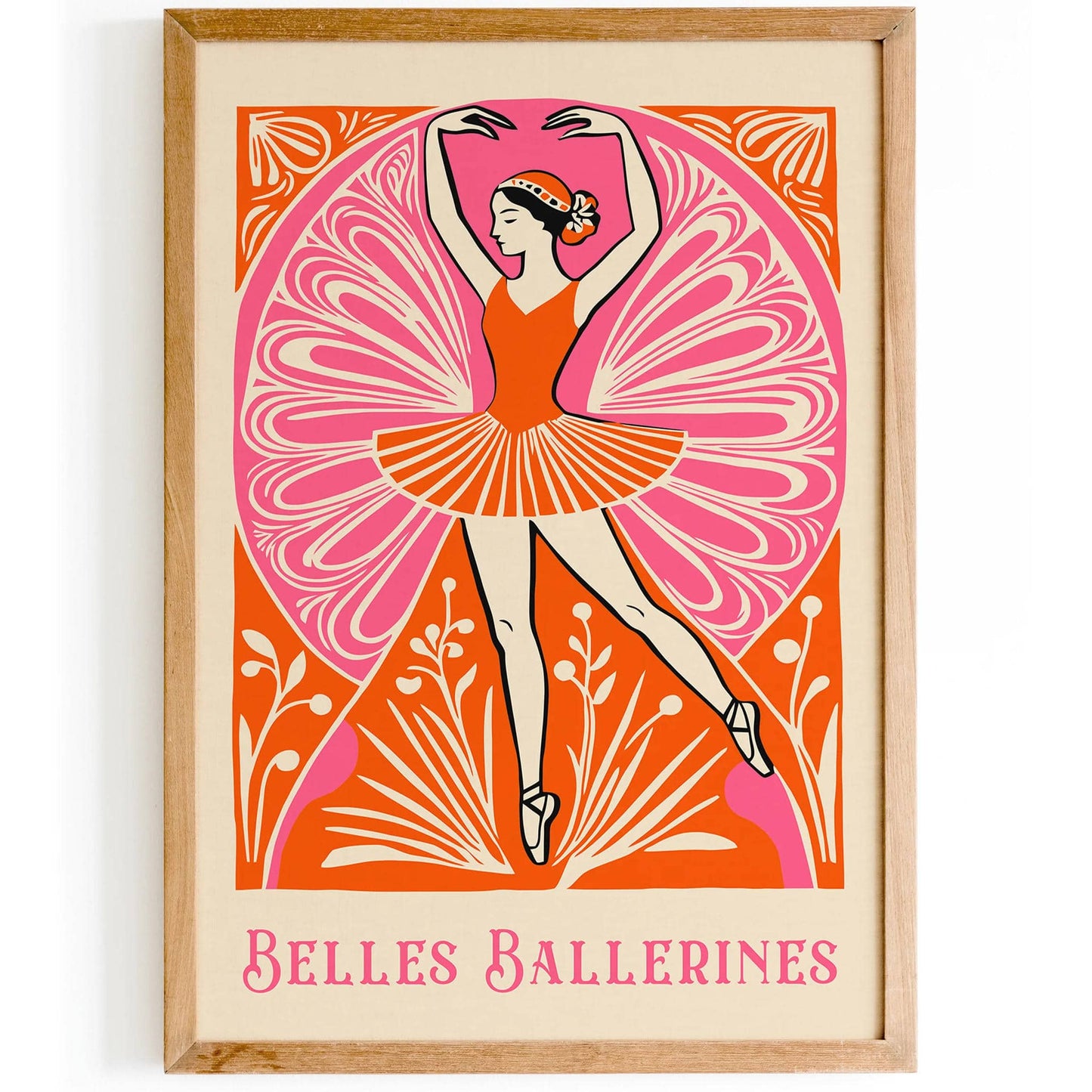 Ballet Dance Pink Poster