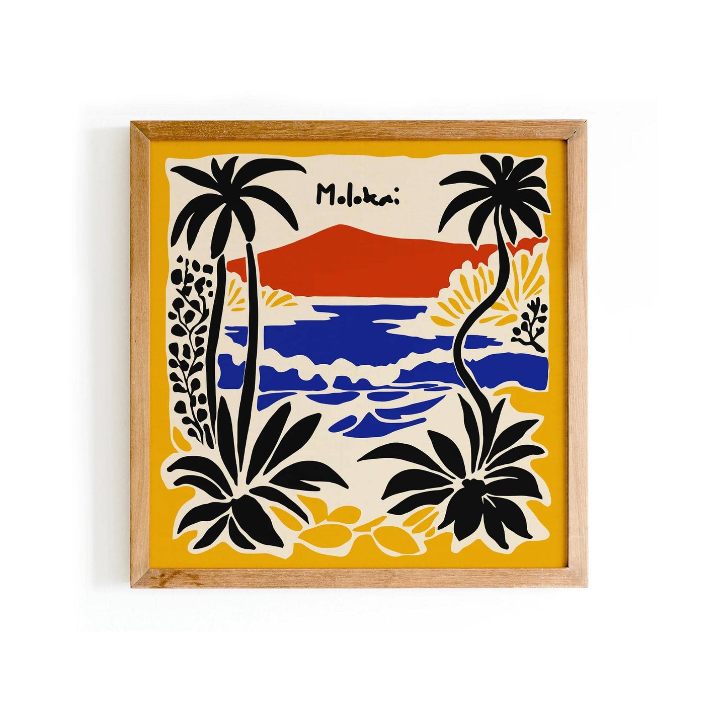 Molokai Hawaii Poster – Island Wall Art Print