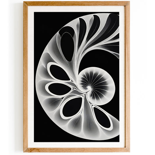 Organic Shape Ernst Haeckel Art Print
