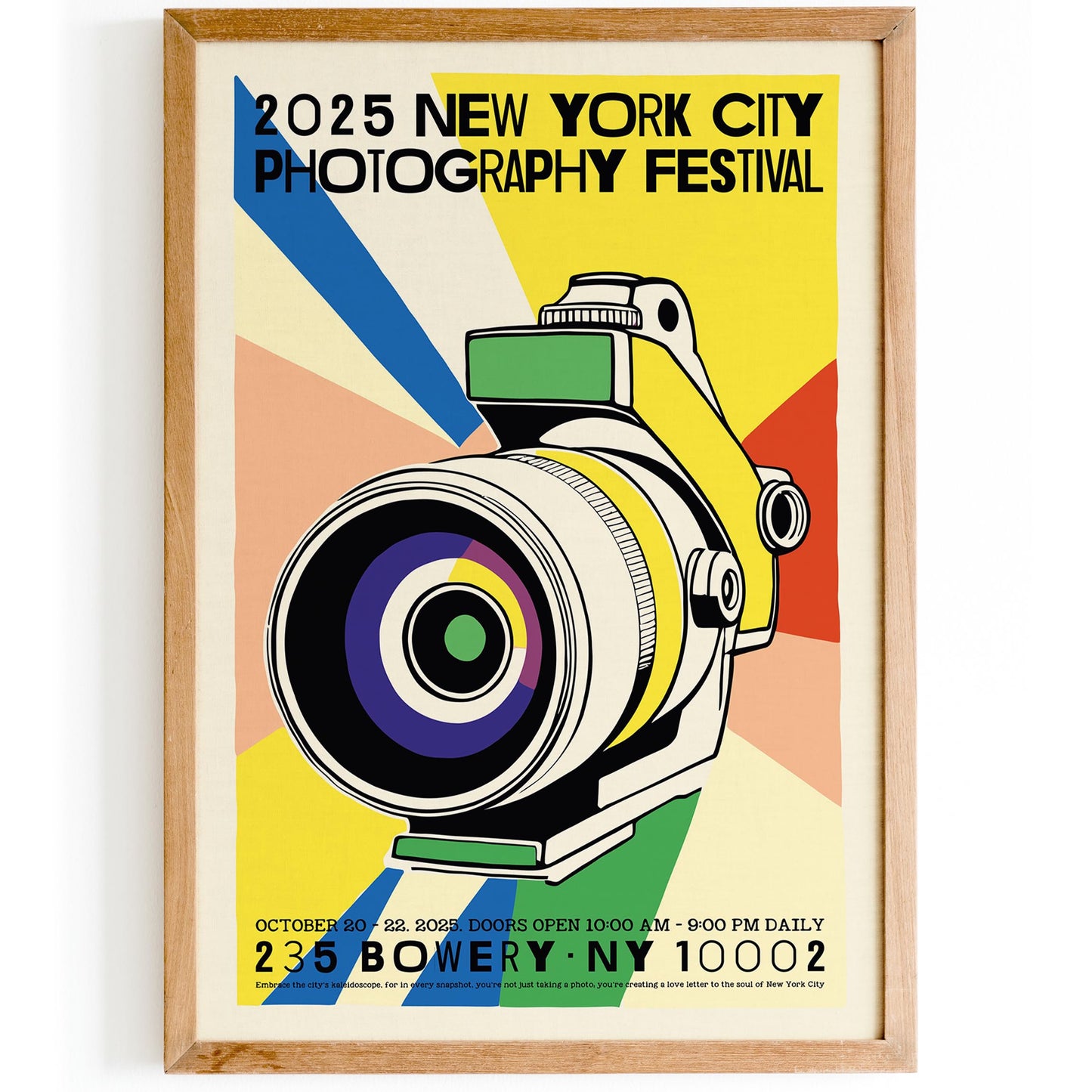 New York Photography Festival Poster
