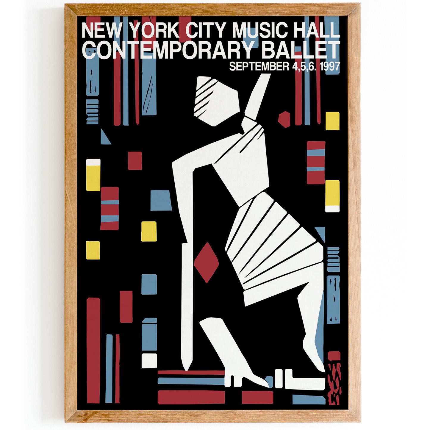 NYC Music Hall Contemporary Ballet Poster