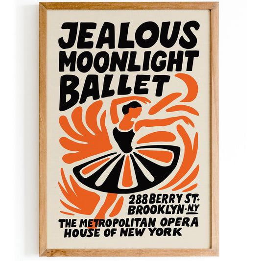 Jealous Moonlight Ballet Poster