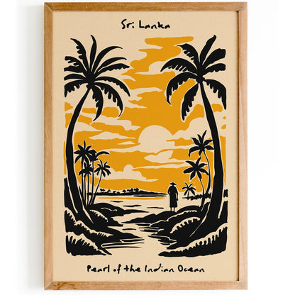 Sri Lanka Travel Poster 2026
