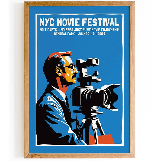 NYC Movie Festival 1994 Poster Print