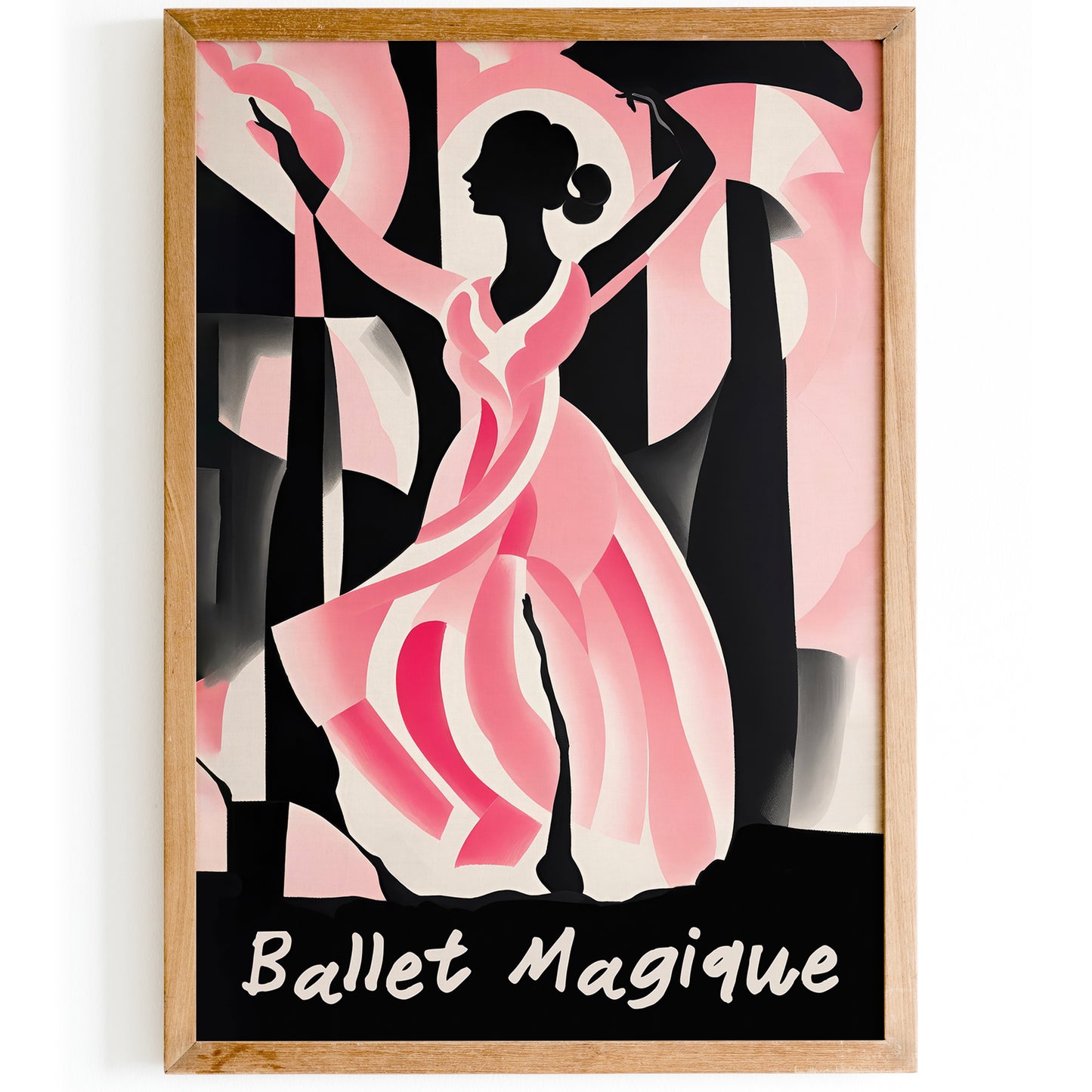 Ballet Magique Watercolor Ballet Wall Art